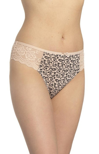 L-1587 Mutandine Lama da donna in confezione da due, 95% cotone, comode e classiche